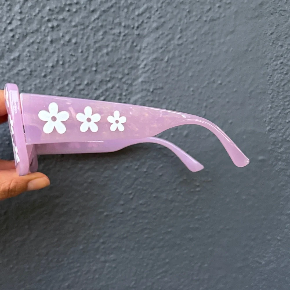 Target Kids Purple Flower Square Sunglasses